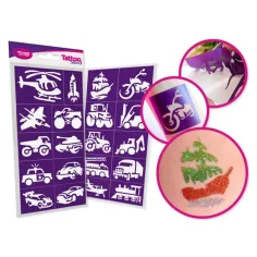 Tytoo: Set di stencil per veicoli, 20 pezzi immagine 2