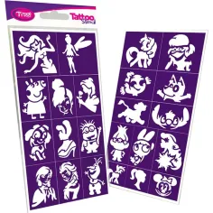 Tytoo: set di stencil MagicToon da 23 pezzi