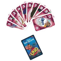 UNO: Gioco di carte Disney Lilo e Stitch - Mattel immagine 3