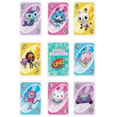 UNO Junior: La casa di Gabi - gioco di carte - Mattel immagine 4