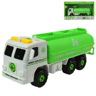 Urban Services: Camion cisterna smontabile con attrezzi e suoni 20cm