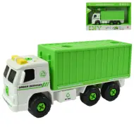 Urban Services: Camion con container smontabile con attrezzi e suoni 20cm