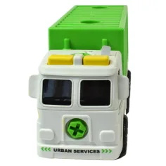 Urban Services: Camion con container smontabile con attrezzi e suoni 20cm immagine 6