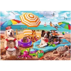 Vacanza puzzle 2x500 pezzi - Trefl immagine 2