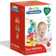 Veicoli divertenti impilabili - gioco di abilità per bebè - Clementoni Baby