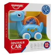 Veicolo per bambini con dinosauro blu 10,5 cm