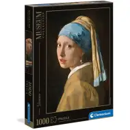 Vermeer - Ragazza con lorecchino di perla Museo puzzle 1000 pezzi - Clementoni