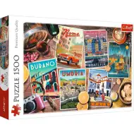 Viaggio intorno allEuropa puzzle 1500 pezzi - Trefl