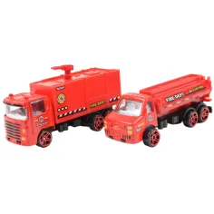 Vigili del Fuoco: Set di camion dei pompieri con accessori immagine 4