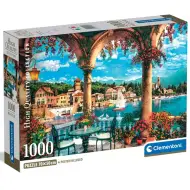 Vista sul Lago di Como puzzle HQC da 1000 pezzi - Clementoni