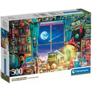 Vista sulla luna 500 pezzi HQC puzzle compatto - Clementoni