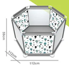 VivaKids Box per bambini con mongolfiera 112x59cm immagine 2