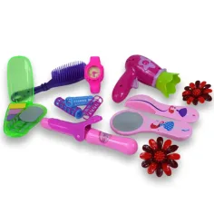Vouge Girl: set di bellezza da 11 pezzi con fermagli per capelli, asciugacapelli e telefono immagine 5