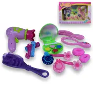 Vouge Girl: set di bellezza da 13 pezzi con fermagli per capelli, asciugacapelli e accessori