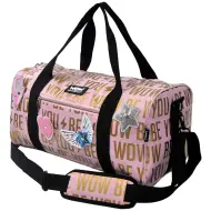 WOW Generation: Borsa sportiva rosa-oro con adesivi 43cm