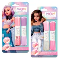 WOW Generation: Set di 2 smalti e lucidanti glitter in diverse varianti
