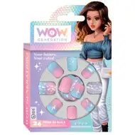 WOW Generation: set di 24 unghie finte autoadesive