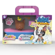 Washy Friends: Boston Terrier da bagno Color Reveal con vasca e accessori