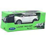 Welly: Modello di auto in metallo Land Rover Evoque bianca 1/64