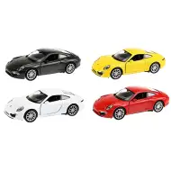 Welly: Modello di auto in metallo Porsche 911 Carrera S in diverse varianti, 11 cm