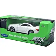 Welly: Modello di macchinina in metallo Mercedes-Benz SL500 bianca 1/64