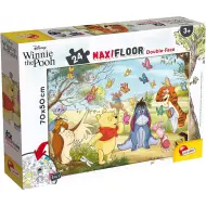 Winnie the Pooh 2 in 1 maxi puzzle da 24 pezzi e libro da colorare 70x50cm - Lisciani