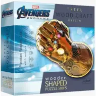 Wood Craft: Guanto dellInfinito degli Avengers 500+5 pezzi puzzle in legno premium - Trefl