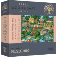 Wood Craft Luoghi Famosi: Francia 1000 pezzi puzzle in legno premium - Trefl