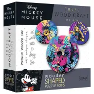 Wood Craft: Puzzle in legno Topolino 500+5 pezzi - Trefl