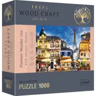 Wood Craft: Vicolo francese puzzle in legno premium da 1000 pezzi - Trefl