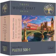 Wood Craft: Westminster, Big Ben, Londra puzzle in legno 500+1 pezzi - Trefl