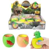 World of Dinosaurs Pop-Out gioco con dinosauri a pressione