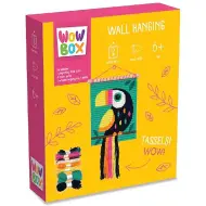 WowBox: Kit creativo per decorazione da parete macramè con motivo tucano