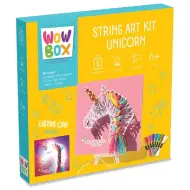 WowBox: Set creativo per creare un quadro con fili LED a forma di unicorno