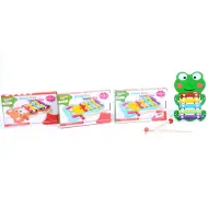 Xilofono per bambini con animali, cinque note, disponibile in diverse varianti