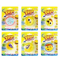 Yoyo con Emojis Luminosi in diverse varianti 1 pezzo