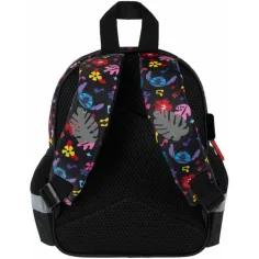 Zainetto per lasilo Disney Stitch Aloha, colore nero, 29x22x9 cm immagine 2