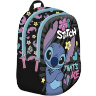 Zainetto per lasilo Disney Stitch Thats Me di colore nero 29x22x9 cm