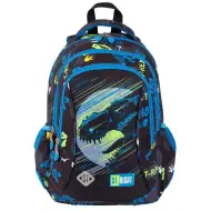 Zaino ergonomico St.Right Dinosaur, zaino scolastico BP26 39x27x17cm