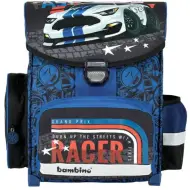 Zaino ergonomico per la scuola Fast Track Rider auto, 36x27x14cm