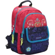 Zaino scolastico Catalina Estrada tempo libero, zaino rosso-blu 26x10x35cm