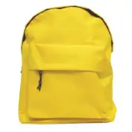 Zaino scolastico Omega giallo limone 42x32x16cm