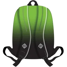 Zaino scolastico St.Right Green Gradien BP33 40x31x17 cm immagine 2
