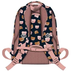 Zaino scolastico St.Right Teddy Bear con orsetto, modello BP58, 40x28x18 cm immagine 2