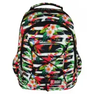 Zaino scolastico St.Right Tropical design 30x40x20cm