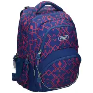 Zaino scolastico Street Tabolate a quattro scomparti arrotondati 30x20x45cm
