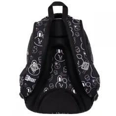 Zaino scolastico a quattro scomparti St. Right Clever Bunny, BP06 42x31x22cm immagine 2
