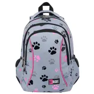 Zaino scolastico a tre scomparti St.Right Paws, 39x27x17cm