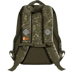 Zaino scolastico a tre scomparti St.Right T-Rex Junior, 39x27x17cm immagine 2