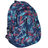 Zaino scolastico a tre scomparti Street United Flaw, 33x17,5x45cm